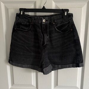 American Eagle Outfitters Black Jean Shorts